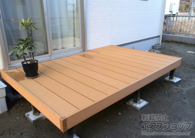 千葉県木更津市ののウッドデッキ ひとと木2 施工例