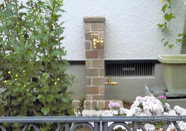 兵庫県神戸市のの立水栓・ガーデンシンク ネオキャスティ 施工例