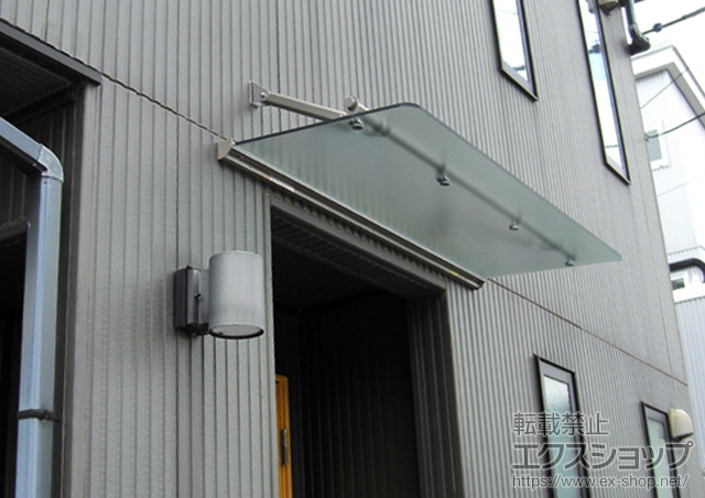 神奈川県藤沢市のLIXIL リクシル（トステム）のオーニング・日よけ クリアルーフ 単体タイプ 施工例