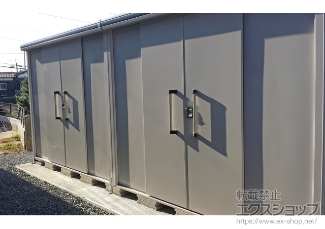 福岡県福津市のの物置・屋外倉庫 エルモ 一般型(LMD-5825HW) 施工例