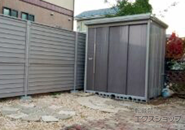 福島県福島市のの物置・屋外倉庫 Mr.ストックマンダンディ 多雪型（ND-S1814） 施工例