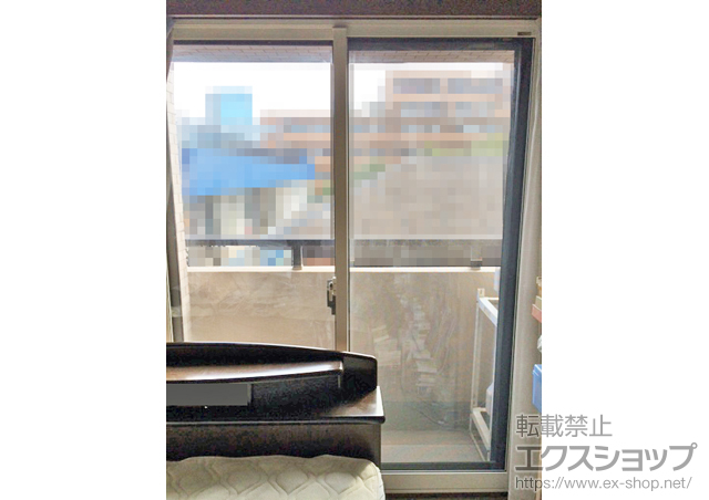 東京都府中市のの二重窓（内窓） インプラス(ダストバリア)引き違い窓2枚建て 施工例