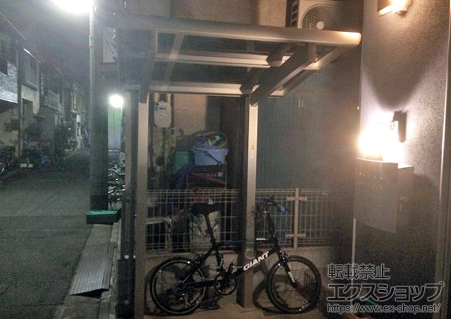 東京都江東区ののサイクルポート・駐輪場 プレシオスポート ミニ 積雪〜20cm対応 施工例