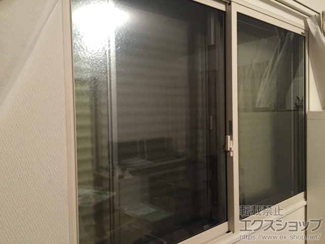 東京都小平市のの二重窓（内窓） インプラス(ダストバリア)引き違い窓2枚建て 施工例