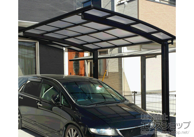 埼玉県八潮市ののカーポート プレシオスポート 積雪〜20cm対応 施工例