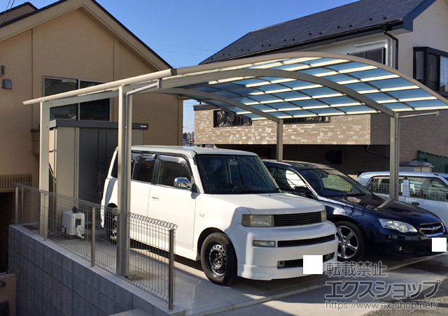神奈川県横浜市ののカーポート レイナツインポートグラン　積雪〜20cm対応 施工例
