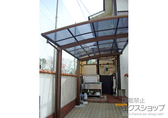 埼玉県草加市ののカーポート プレシオスポート 積雪〜20cm対応 施工例