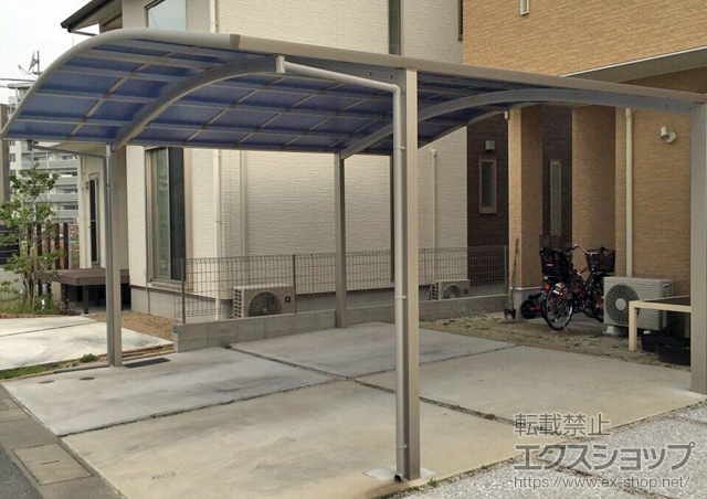 福岡県福岡市ののカーポート レイナツインポートグラン　積雪〜20cm対応 施工例