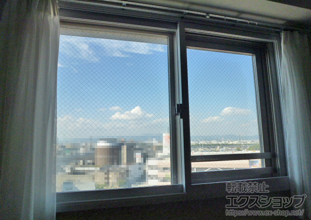 大阪府守口市のの二重窓（内窓） プラメイクE 引違窓 2枚建 施工例