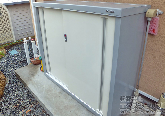 岩手県紫波郡矢巾町のの物置・屋外倉庫 シンプリー 一般型(MJN-155C FW) 施工例