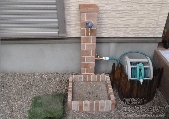 愛知県名古屋市のの立水栓・ガーデンシンク ネオキャスティ #03 施工例