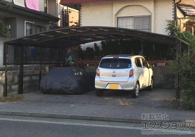 �Ȗ،��F�s�{�s��LIXIL ���N�V���i�g�X�e���j�̃J�[�|�[�g �J�[�u�|�[�g�V�O�}III ���C�h �ϐ�`20cm�Ή��{�T�C�h�p�l�� �{�H��