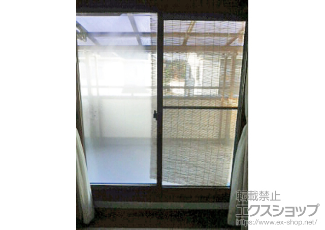 神奈川県川崎市のの二重窓（内窓） インプラス(ダストバリア)引き違い窓2枚建て＋インプラス用クレセント(小) 施工例