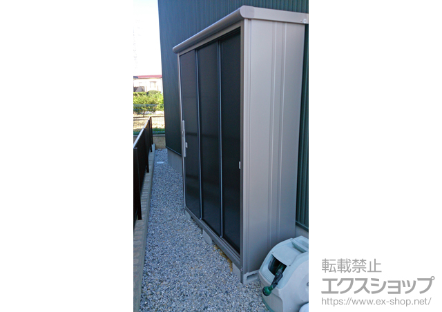 愛知県豊橋市のの物置・屋外倉庫 エスモ 一般型(ESD-1505AGL) 施工例