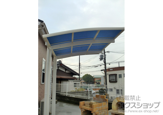 京都府綴喜郡井手町ののサイクルポート・駐輪場 レイナポートグランミニ 積雪〜20cm対応 施工例