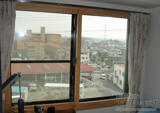 埼玉県所沢市のの二重窓（内窓） インプラス(ダストバリア)引き違い窓2枚建て 施工例