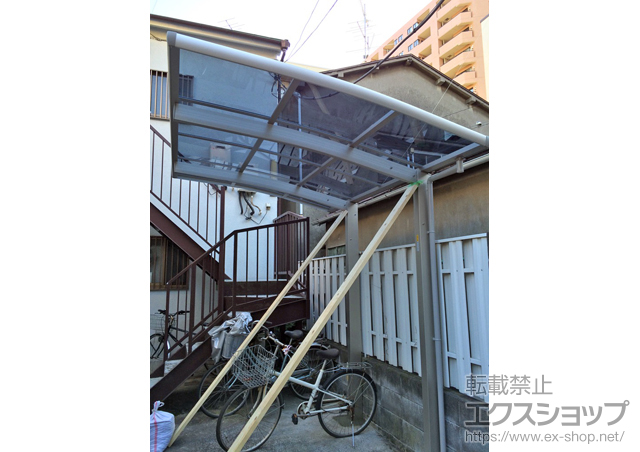 東京都港区ののサイクルポート・駐輪場 レイナポートグランミニ 積雪〜20cm対応 施工例