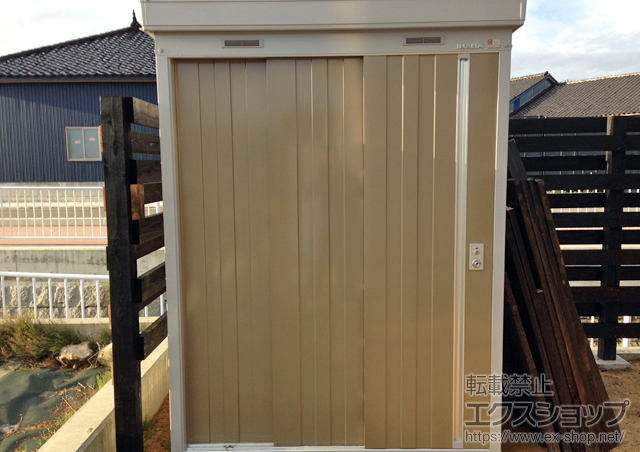 富山県富山市のの物置・屋外倉庫 ネクスタ 一般型（NXN-20S） 施工例