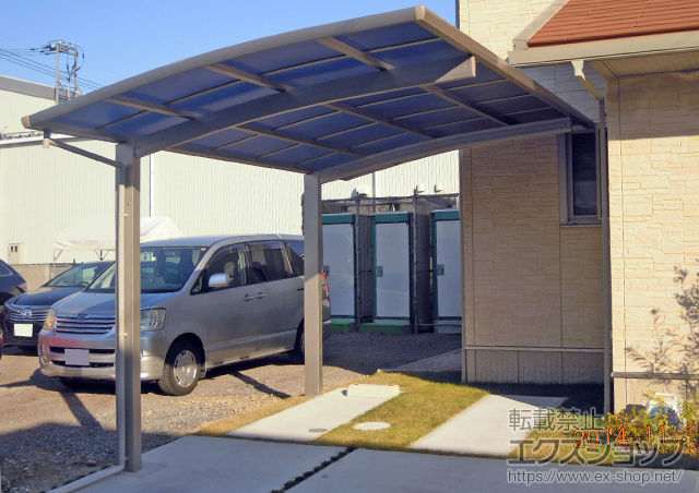 大分県大分市ののカーポート レイナポートグラン　積雪〜20cm対応 施工例