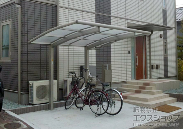 宮城県宮城郡利府町ののテラス屋根 バリューテラス Fタイプ 独立式 積雪〜20cm対応＋独立式用すき間カバー 施工例