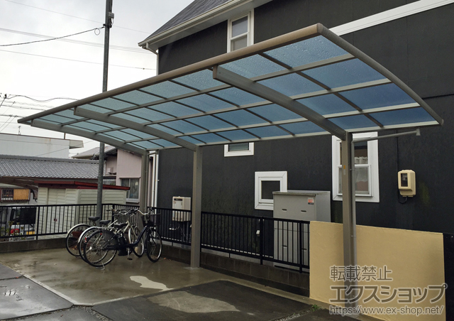 静岡県浜松市ののカーポート レイナポートグラン 延長　積雪〜20cm対応 施工例