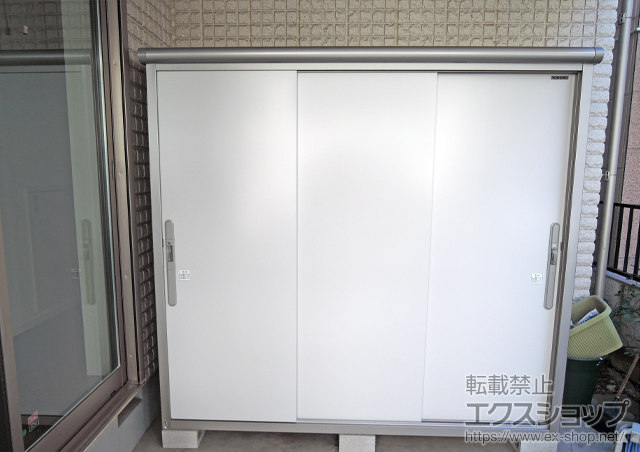 東京都豊島区のの物置・屋外倉庫 エスモ 一般型(ESD-2107AGL) 施工例