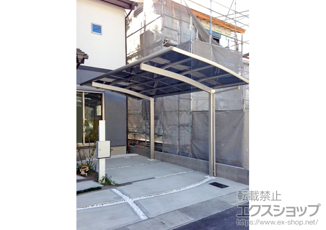 京都府京都市ののカーポート プレシオスポート 積雪〜20cm対応 施工例