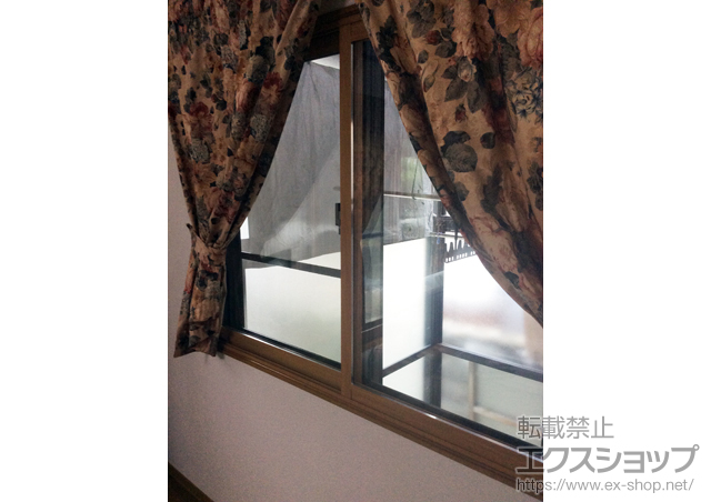 富山県魚津市のの二重窓（内窓） インプラス(ダストバリア)引き違い窓2枚建て 施工例