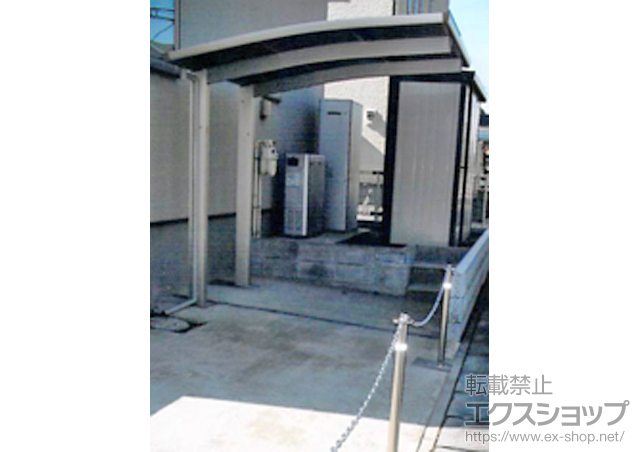 茨城県土浦市ののサイクルポート・駐輪場 プレシオスポート ミニ 積雪〜20cm対応 施工例