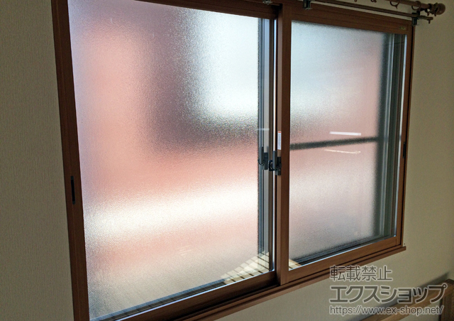福岡県北九州市のの二重窓（内窓） インプラス(ダストバリア)引き違い窓2枚建て 施工例