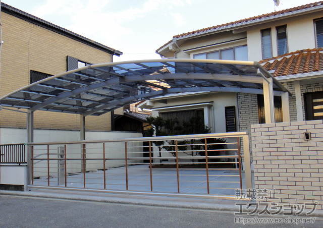 京都府京都市ののカーポート レイナトリプルポートグラン　積雪〜20cm対応 施工例