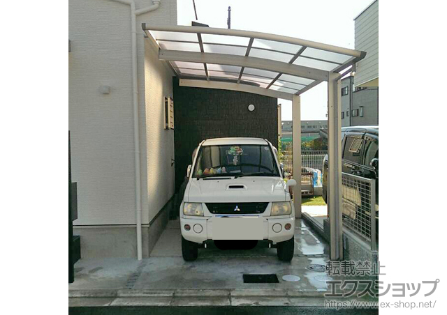 大阪府東大阪市ののカーポート レイナポートグラン　積雪〜20cm対応 施工例