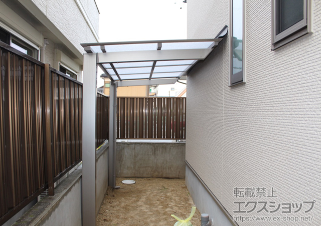 愛知県春日井市ののテラス屋根 アーキフィット ミニ 独立テラスタイプ 積雪〜20cm対応 施工例