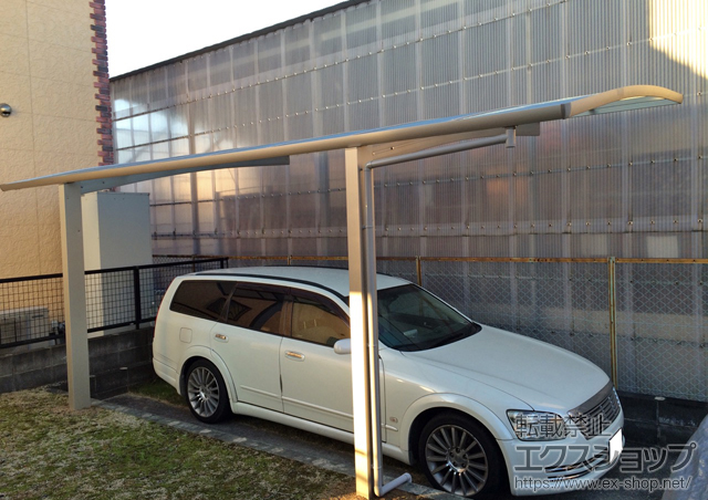 福岡県八女市ののカーポート レイナポートグラン　積雪〜20cm対応 施工例