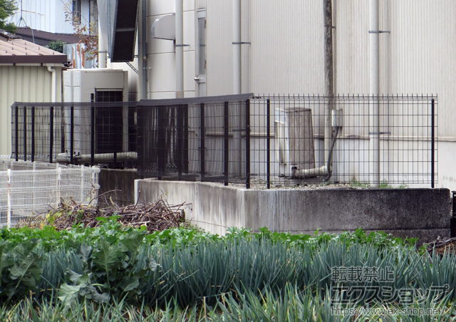 群馬県佐波郡玉村町ののフェンス・柵 メッシュフェンス G10-R 施工例