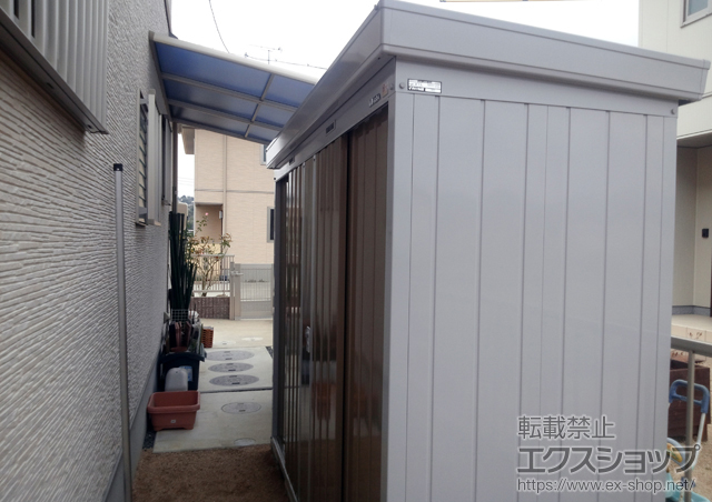岡山県岡山市のの物置・屋外倉庫 ネクスタ 一般型(NXN-26S) 施工例