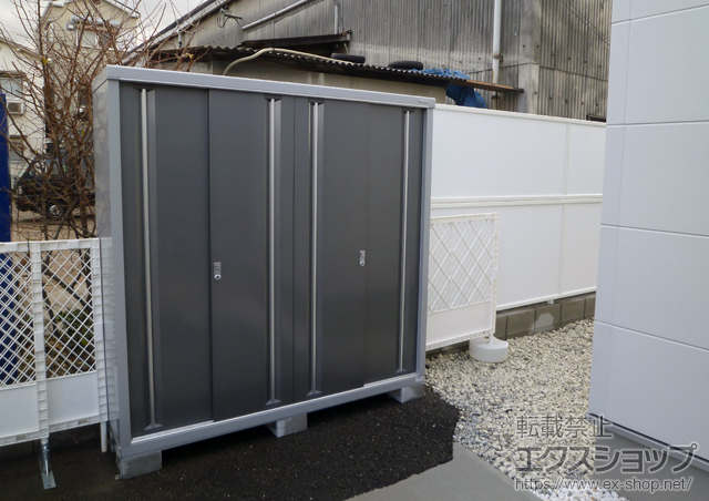 大阪府東大阪市のの物置・屋外倉庫 シンプリー 一般型 (MJN-195E) 施工例