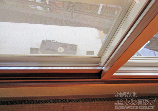 山梨県大月市のの二重窓（内窓） インプラス(ダストバリア)引き違い窓2枚建て 施工例