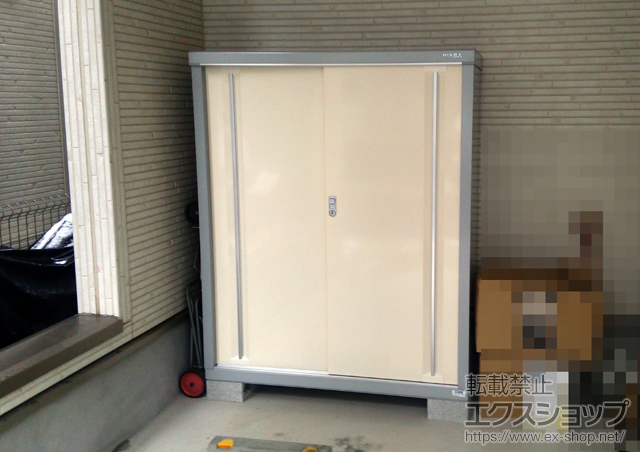 埼玉県志木市のの物置・屋外倉庫 シンプリー 一般型 (MJN-134DP) 施工例