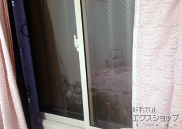 神奈川県横浜市のの二重窓（内窓） インプラス(ダストバリア)引き違い窓2枚建て 施工例