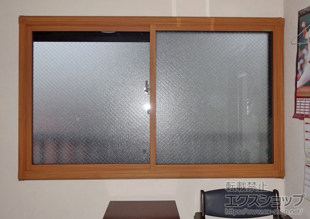 宮城県仙台市のの二重窓（内窓） インプラス ダストバリア仕様 引違い窓＋ふかし枠（20mm）4方 施工例