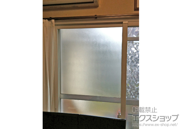 福岡県福岡市のの二重窓（内窓） インプラス(ダストバリア)引き違い窓2枚建て 施工例