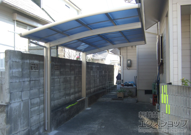 山口県下関市ののカーポート レイナポートグラン　積雪〜20cm対応 施工例