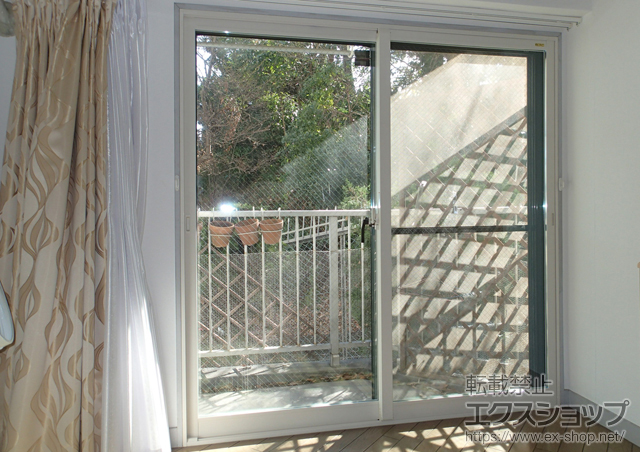 神奈川県横浜市のの二重窓（内窓） インプラス(ダストバリア)引き違い窓2枚建て 施工例