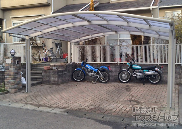 宮城県名取市ののカーポート レイナツインポートグラン　積雪〜20cm対応 施工例