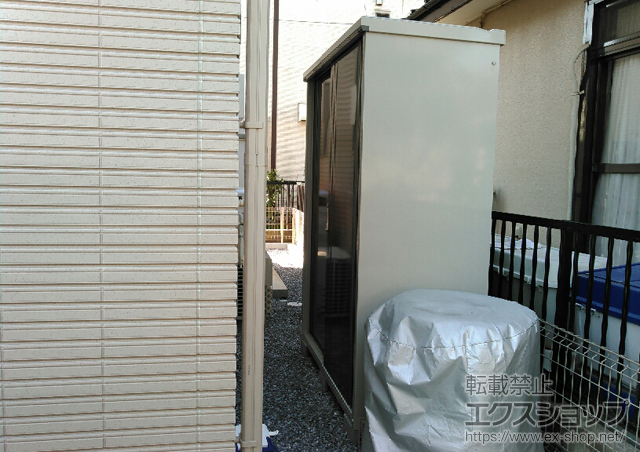 千葉県松戸市のの物置・屋外倉庫 グランプレステージジャスト 一般型　（M-156AT） 施工例