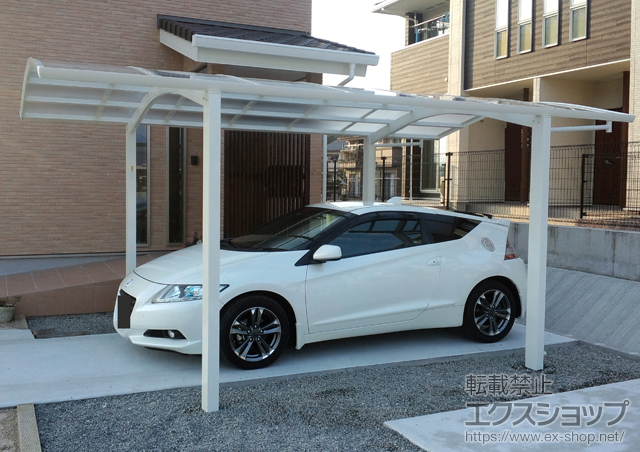 長崎県東彼杵郡波佐見町ののカーポート レイナワンポートグラン　積雪〜20cm対応 施工例