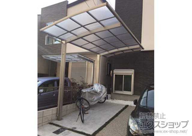 愛知県名古屋市ののカーポート レイナポートグラン 積雪〜20cm対応 施工例