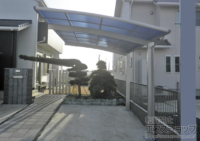 茨城県結城郡八千代町ののカーポート プレシオスポート 積雪〜20cm対応 施工例