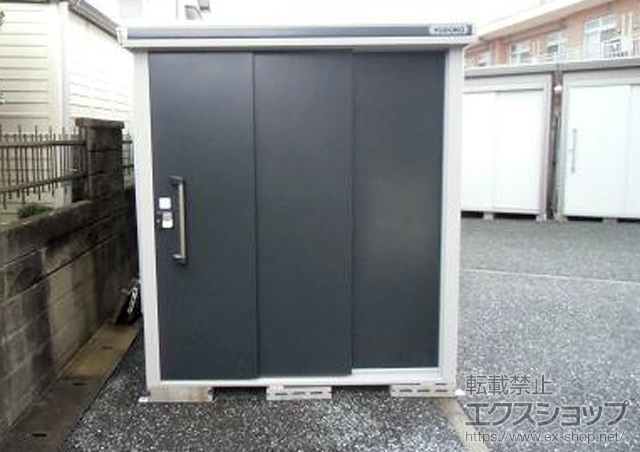 福岡県福岡市のの物置・屋外倉庫 エルモ 一般型(LMD-1811) 施工例